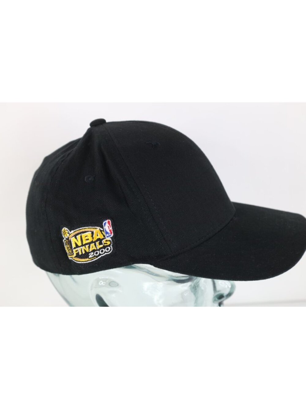 Vintage Y2K Nike 2000 NBA Finals Travis Scott Mini Swoosh Blank Flex Fitted Hat